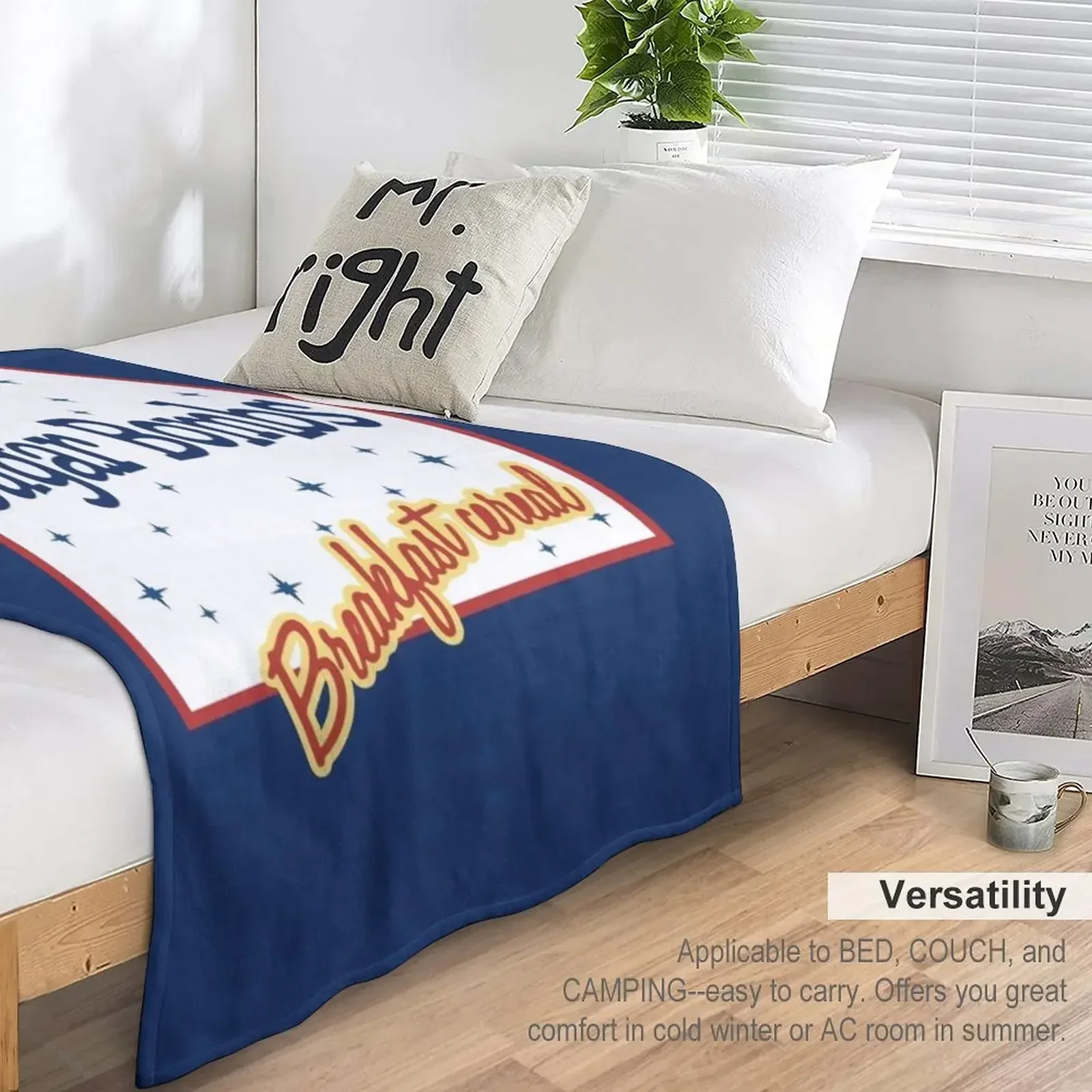 Логотип сахарные бомбочки (полный) одеяло мягкие кровати декоративные одеяла