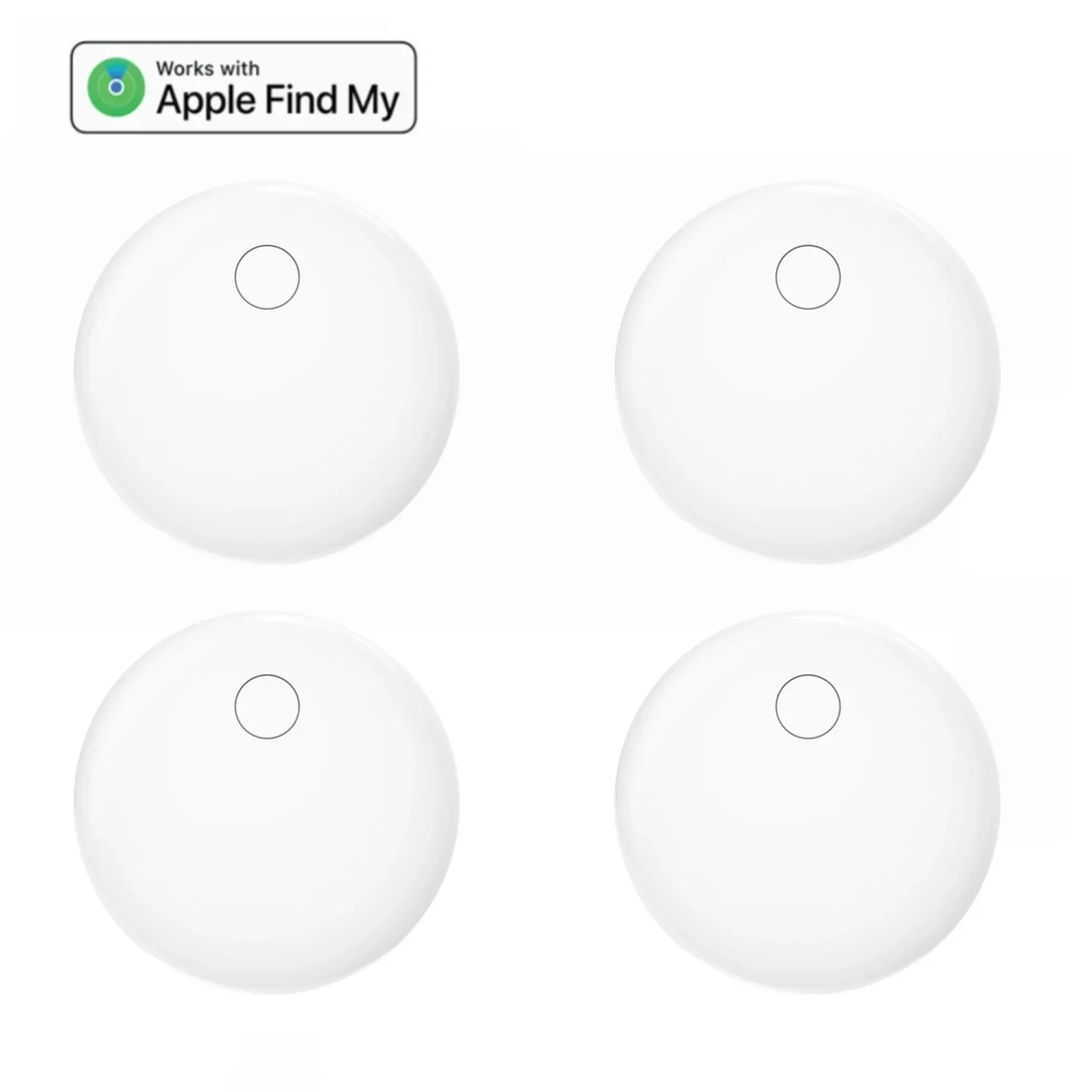 Bluetooth GPS Tracker Smart Air Tag work with Apple Find My Global Network Airtag for IOS Item Locator Itag Bag Car