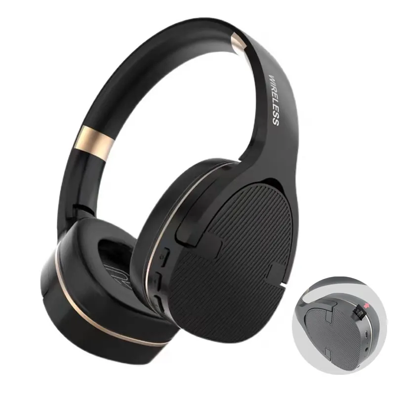 

Wireless Headphones 5.0 Bluetooth Earphone with Memory TF Card Audifono Headset