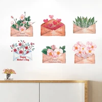 new creative diy stickers envelope stickers sofa bedside tv background wall home bedroom restaurant decorative wall sticker art