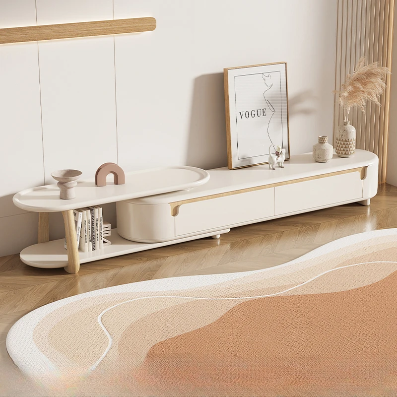 Подставка для телевизора белый шкаф гостиной мебель хранения консоль стола