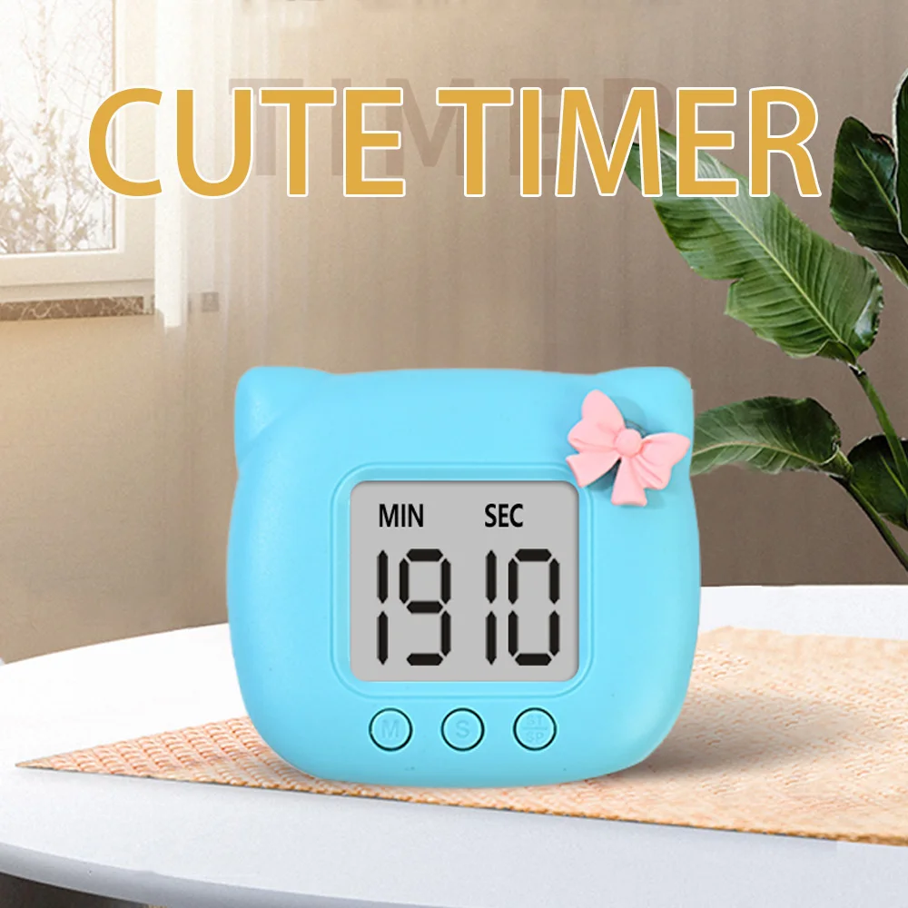 NOKLEAD Магнитный кухонный таймер цифровой ручной поворотный обратного отсчета