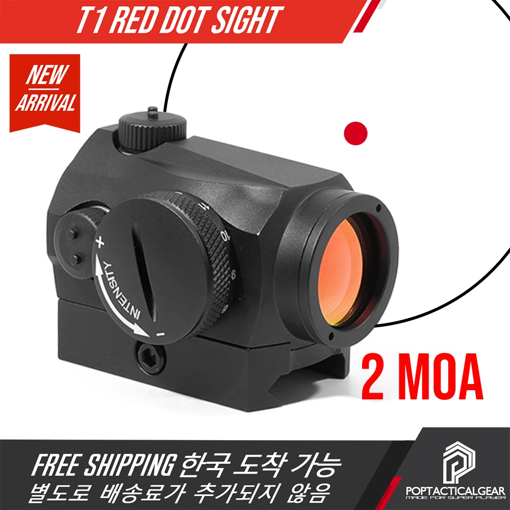 SPECPRECISION 1x22mm 2MOA Red Dot Sight