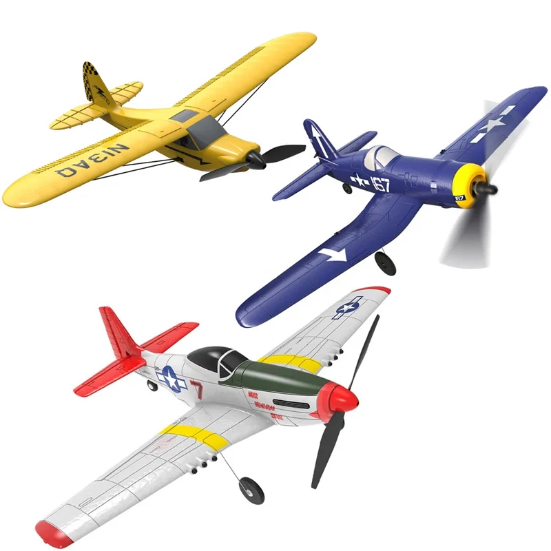 EPP 400 мм P51D Mustang /F4U Corsair 4-Ch 2 4G 6-осевой RTF самолет со стабилизатором Xpilot RC Plane |