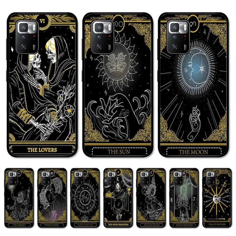 

Death Tarot Phone Case for Redmi Note 8 7 9 4 6 pro max T X 5A 3 10 lite pro