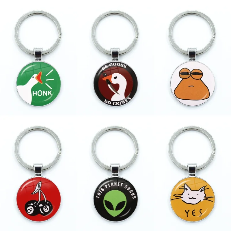 Аниме забавное животное гусиная лягушка кошка инопланетянин вишня стекло