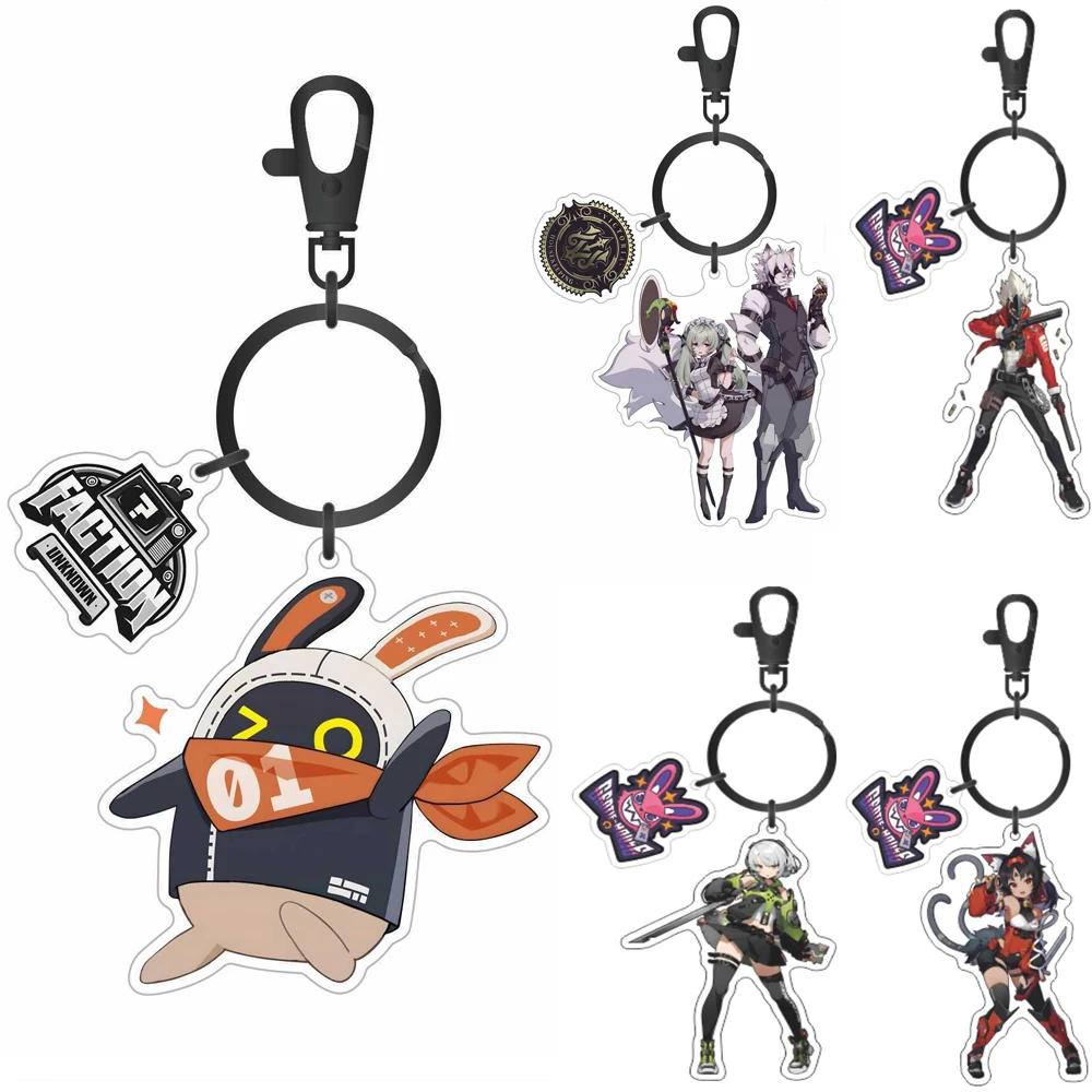 Акриловый брелок для ключей Zenless Zone Zero ZZERO Bangboo Nicole Anton Ivanov