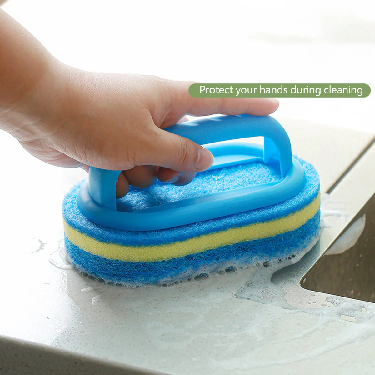 1 шт./2 шт.-многофункциональная скраб-щетка с ручкой-кухонная губка для