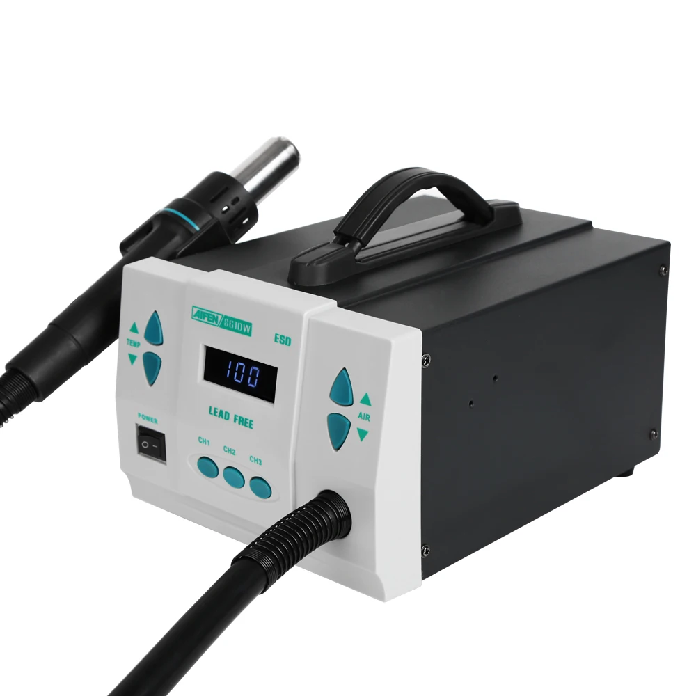 Kaisi AIFEN 861DW Горячий воздух G u n Паяльная станция Сварочная паяльная для печатных