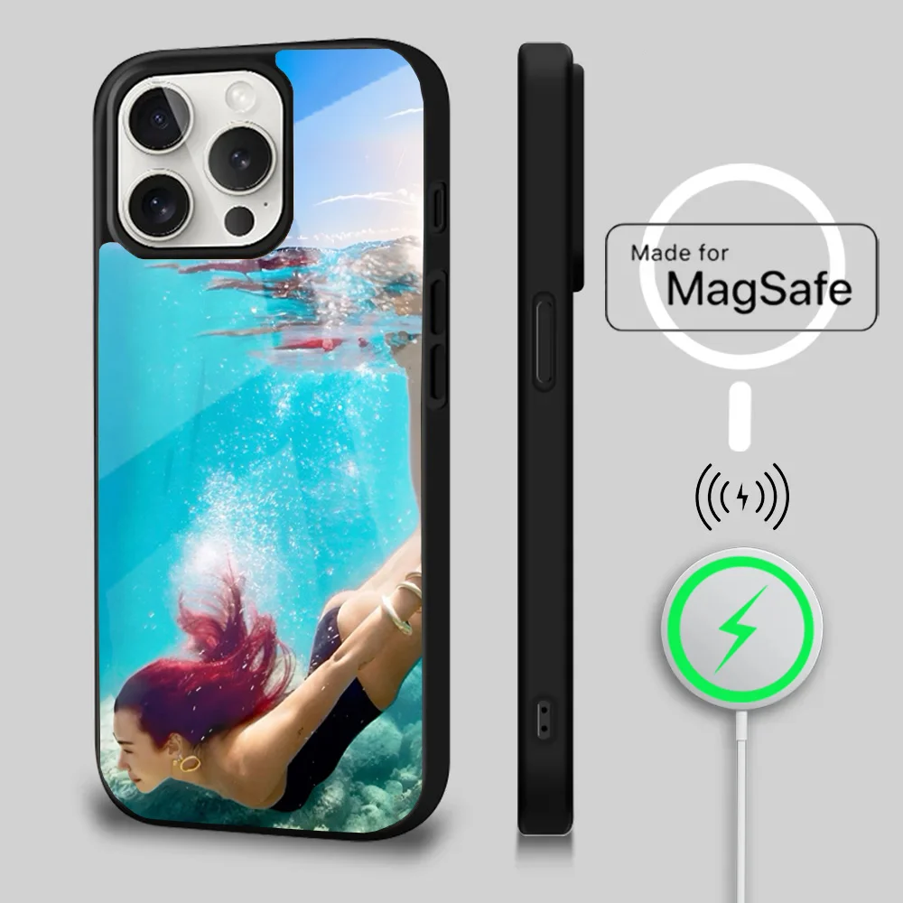 D-Dua L-Lipa Radical Optimism Phone Case For iPhone 16 15 14 13 12 11 Plus Pro Max Mini Magsafe Magnetic Wireless Charging