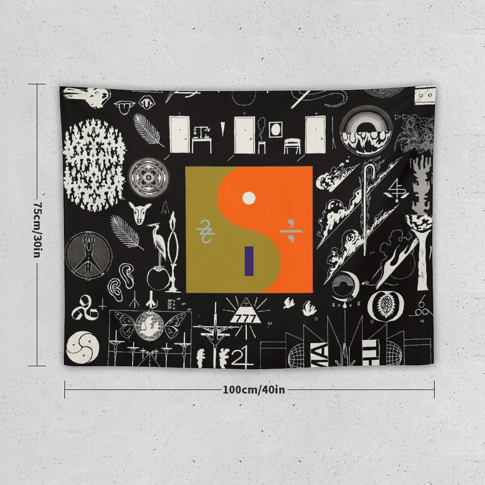 Гобелен Bon Iver a Million художественная роспись гобелен для стены рождественское