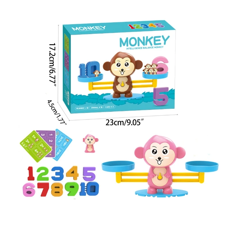 Детская творческая игра на баланс цифровая математическая доска весы с цифрами и