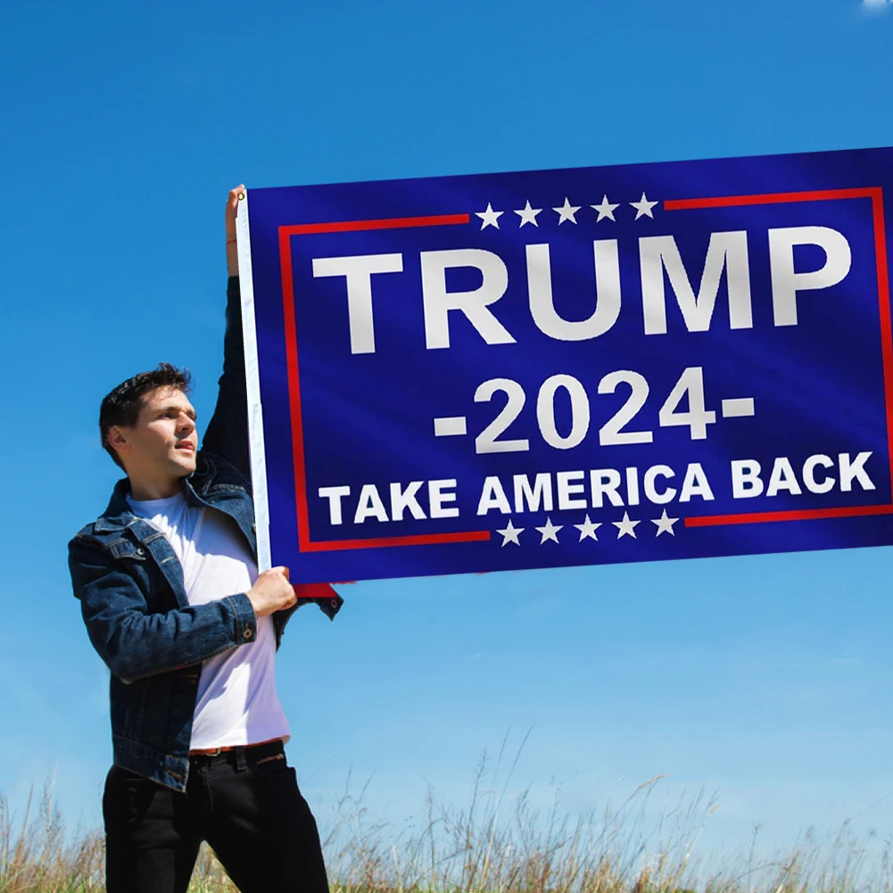 90x150 См Трамп 2024 Баннер Сохранение Америки Открытый Устойчивый Флаг С Дизайном