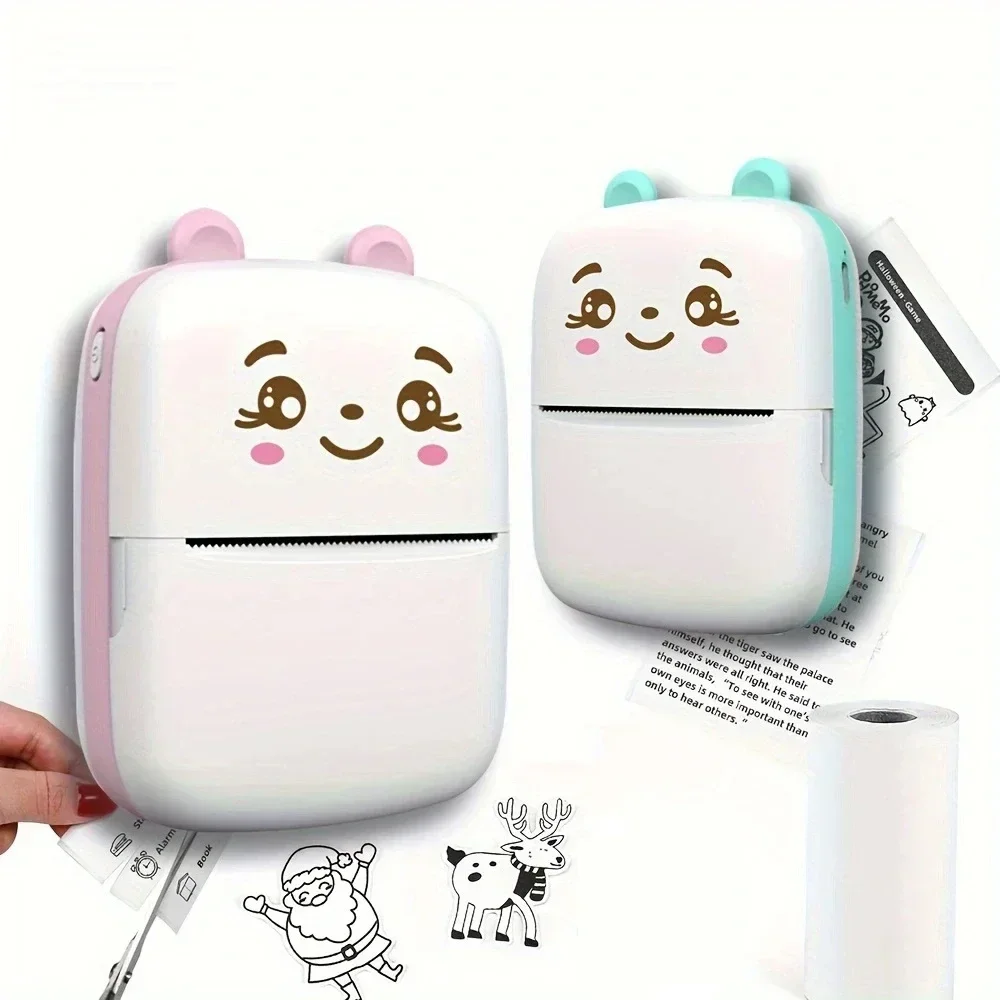 Мини-принтер LISM Bluetooth беспроводной мини-фотопринтер A8 принтер для этикеток