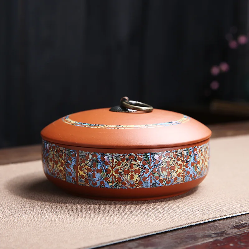 Керамическая банка для хранения герметичный чайный контейнер большого размера