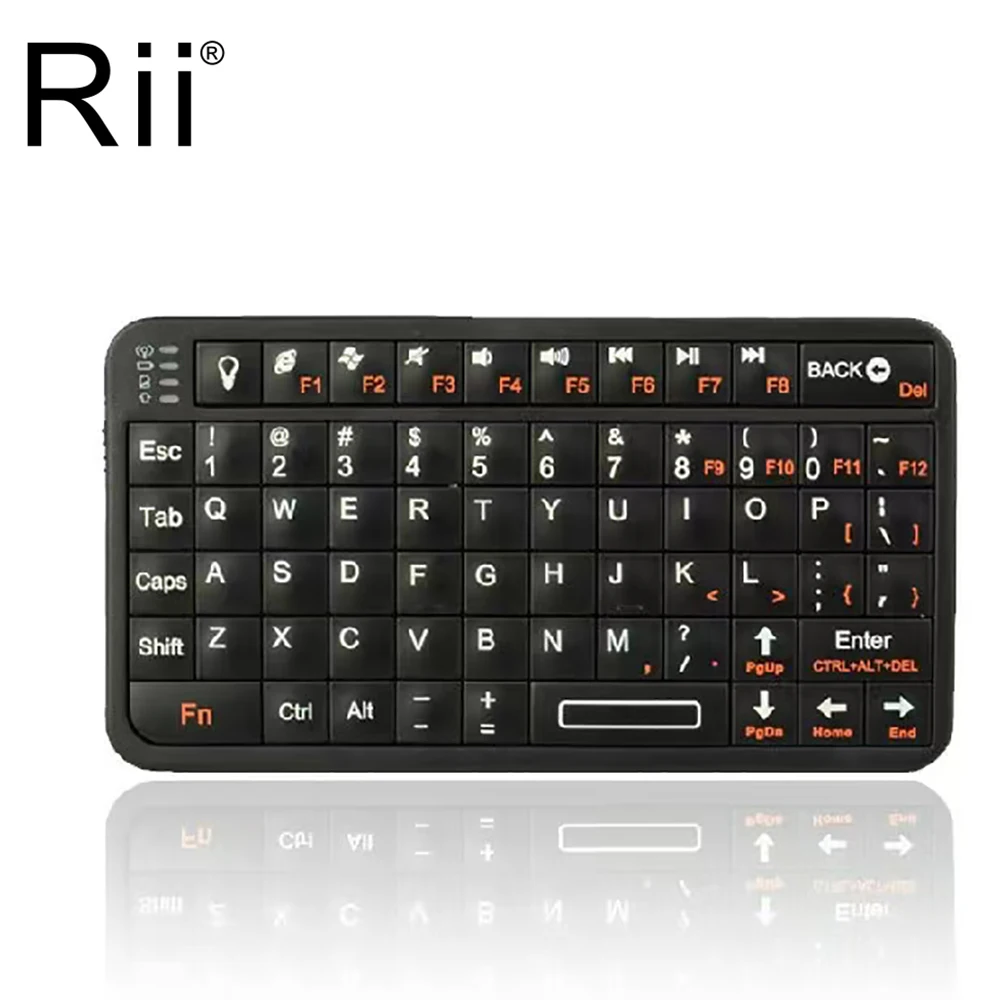 Rii 518BT Bluetooth Keyboard Mini Wireless Keyboard Mouse Remote Touchpad For Android TV Box PC