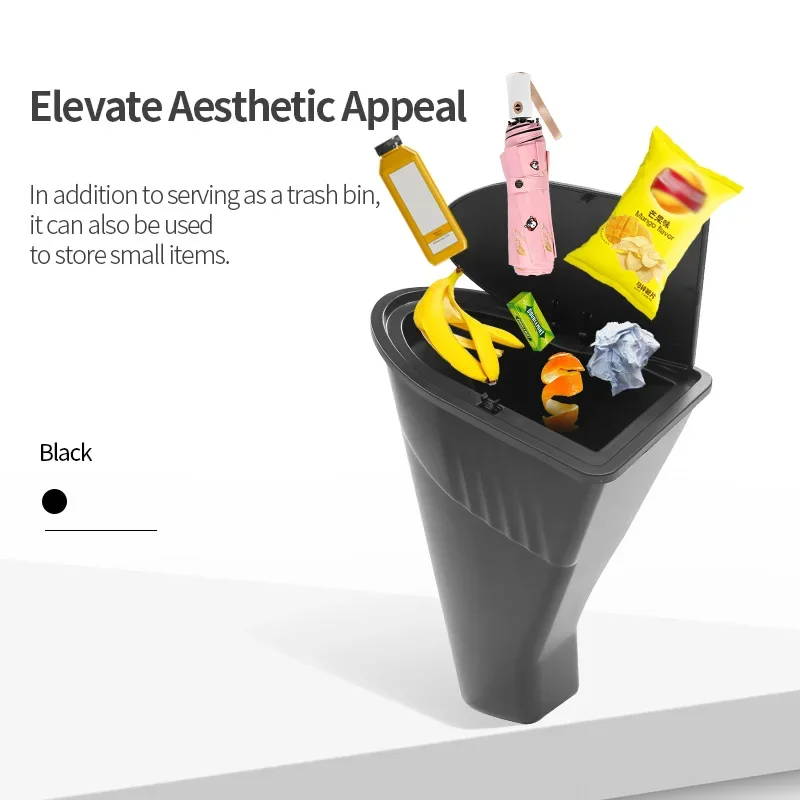 Для мусорного бака Tesla Y Door нажимная мусорная корзина автомобильный внутренний