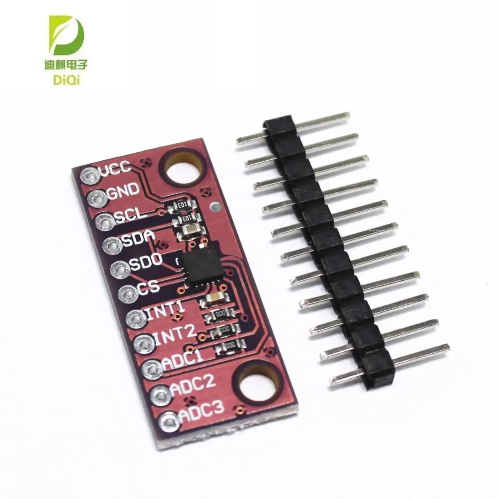 

10pcs LIS3DH LIS3DSH Three Converters Motion Accelerometer Triaxial Acceleration Temperature Sensor Module Development Board