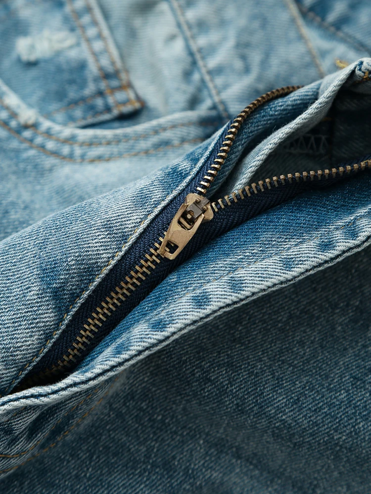 Джинсы KAOPU ZA женские рваные с пятью карманами винтажные брюки из денима