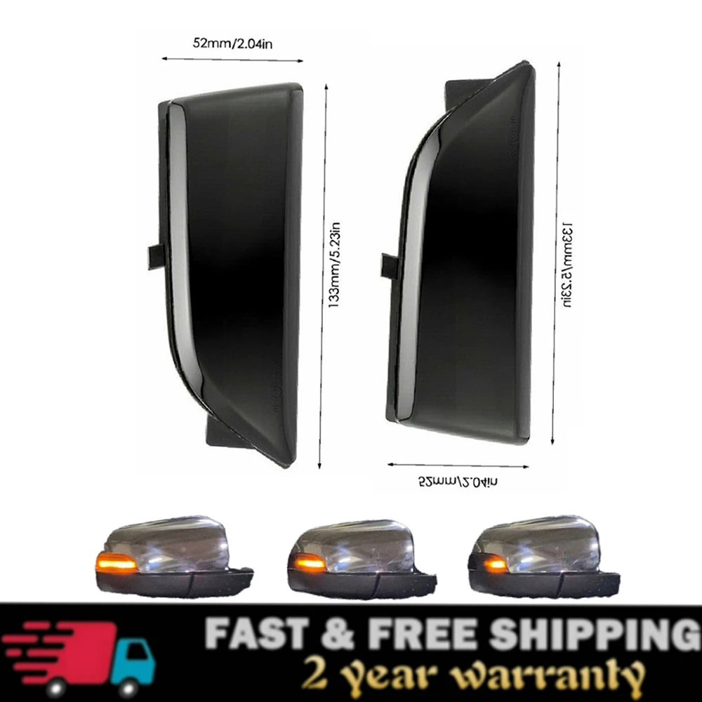 

2 шт. для Ford Ranger T6 2012-2019 Raptor Wildtrak светодиодный динамический поворотный сигнал поворотный последовательный боковой зеркальный Световой индик...