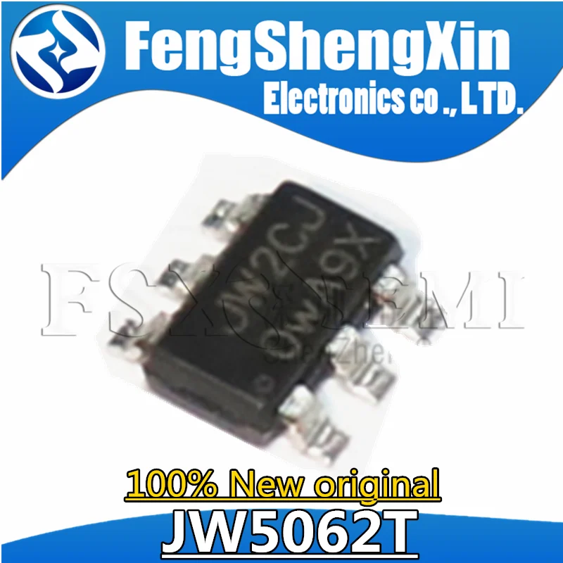 

10 шт. JW5062TTSOTB JW5062T JW2DJ JW2CJ JW2 SOT23-6 синхронный понижающий преобразователь