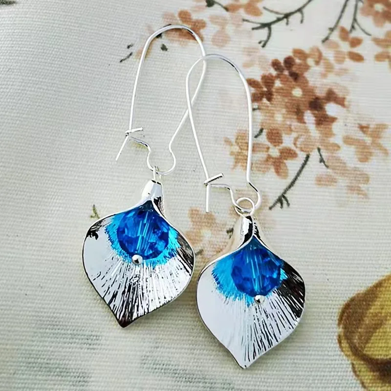 

2021 новые индивидуальные модные Универсальные серебряные серьги-подвески