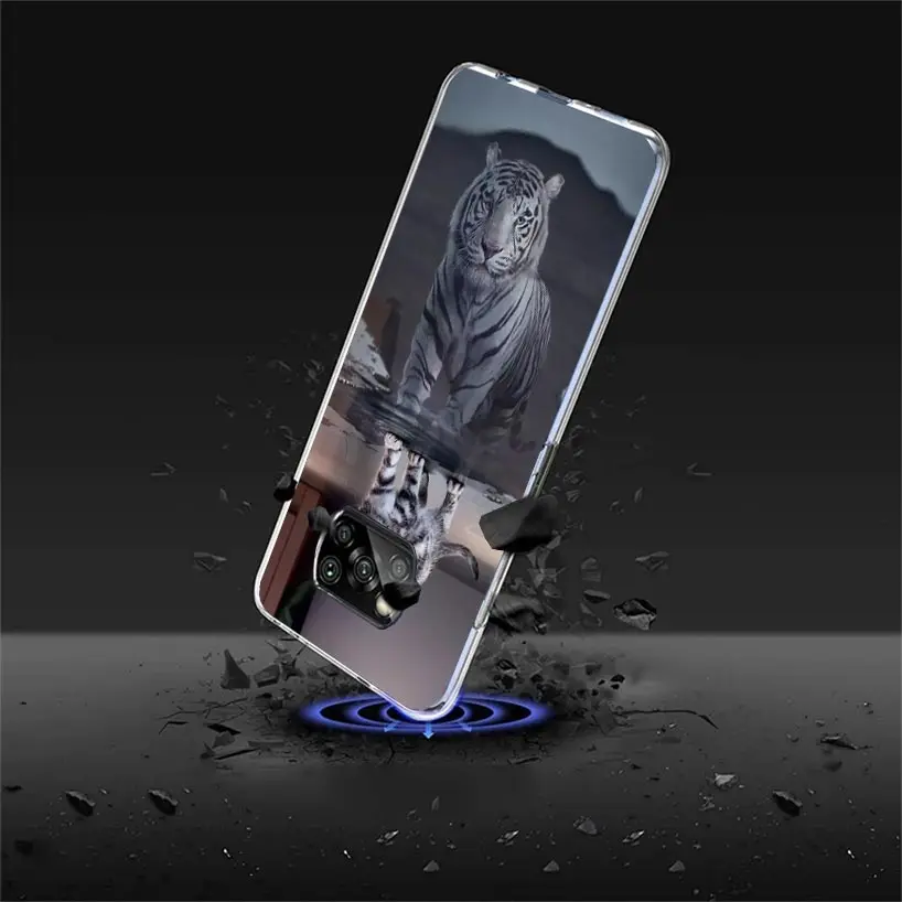 Чехол для телефона Cool Animal Big Cat Tiger Xiaomi Mi 11T 12T 10T 9T Pro 11i 12X 13 12 11 10 9 8 Lite 6X 5X A3 A2 Trend Funda