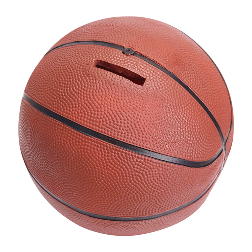 

Bank Piggybasketball Money Kids Saving Boxunbreakable Jar Banks Soccercreative Children Resin Decorationstabletopcontainer Boys