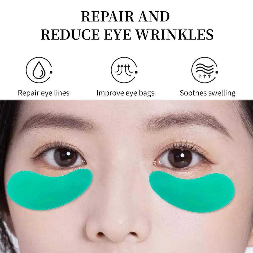 1Pair Reusable Silicone Eye Patches Facial Lifting Strips Anti Aging Skin Pads Wrinkle Removal Eye Patches Sticker Eye Care