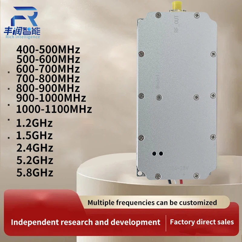 30 Вт 300-400 МГц 500-600 700-800 800-900 900-1000 1 2 ГГц 4 5 Модуль МОЩНОСТИ ШУМ-ГЕНЕРАТОРА FPV