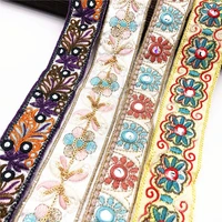 3 3 4 3cm wide ethnic style embroidered barcode lens clothing lace shoes hat embroiderery webbing fabric