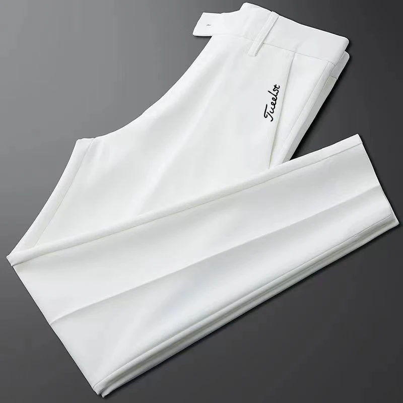 

2023 Spring And Autumn Men's Golf Pants Thin Casual Pants Men Slim Straight Leg Business Golf Pants Sports Golf Pants