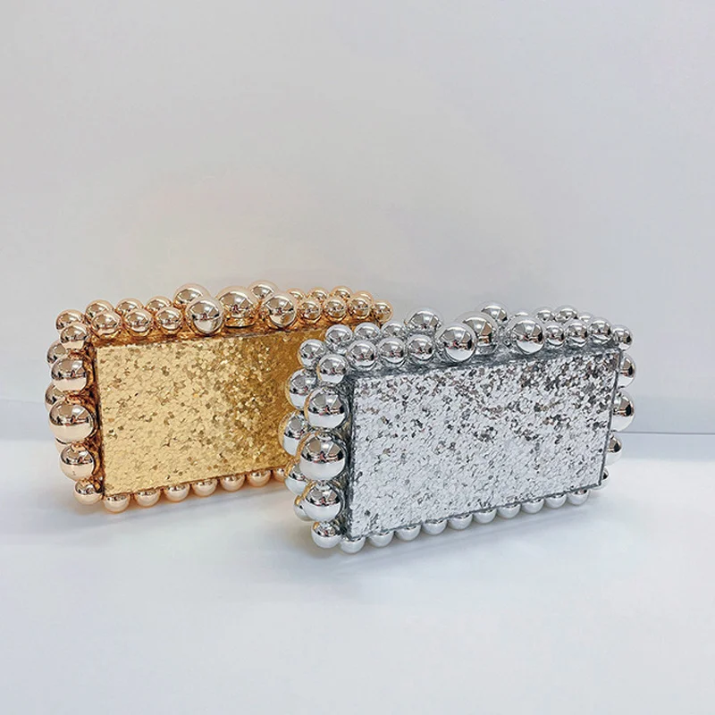 

Evening clutch Bag Purses and handbag luxury Designer Shoulder Bag Pearl Purse female banquet bag party bag Women's bag