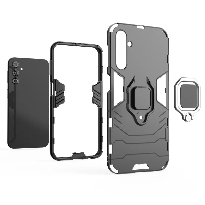 For Samsung Galaxy A24 Case For Samsung A24 4G Cover Shockproof Armor Ring Holder Protective Bumper For Galaxy A24 4G Fundas