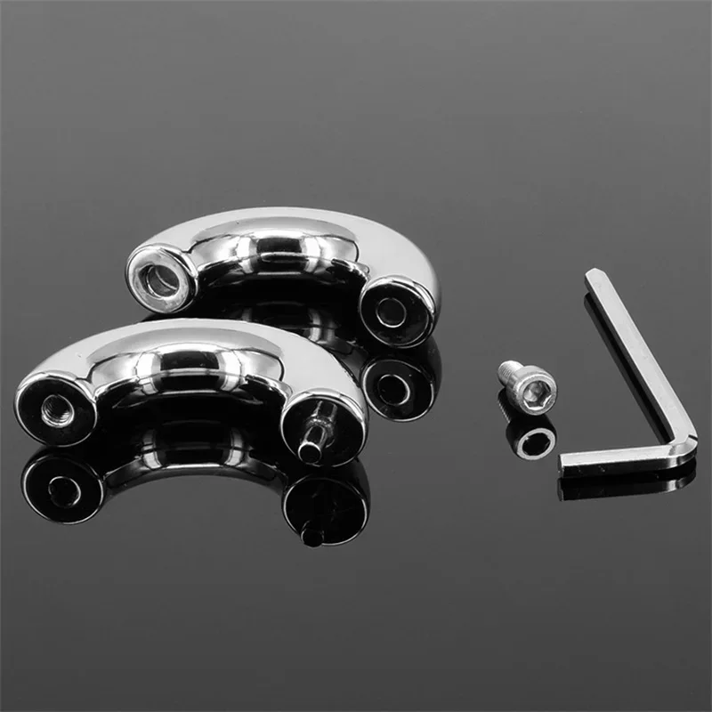 Кольцо для пениса в виде шара металлическое кольцо мужчин