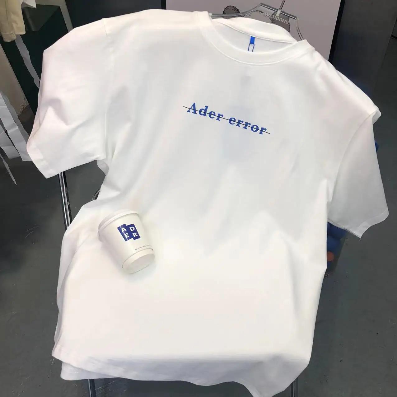 ADER Unisex Print Short Sleeve Versatile Top and T-Shirt