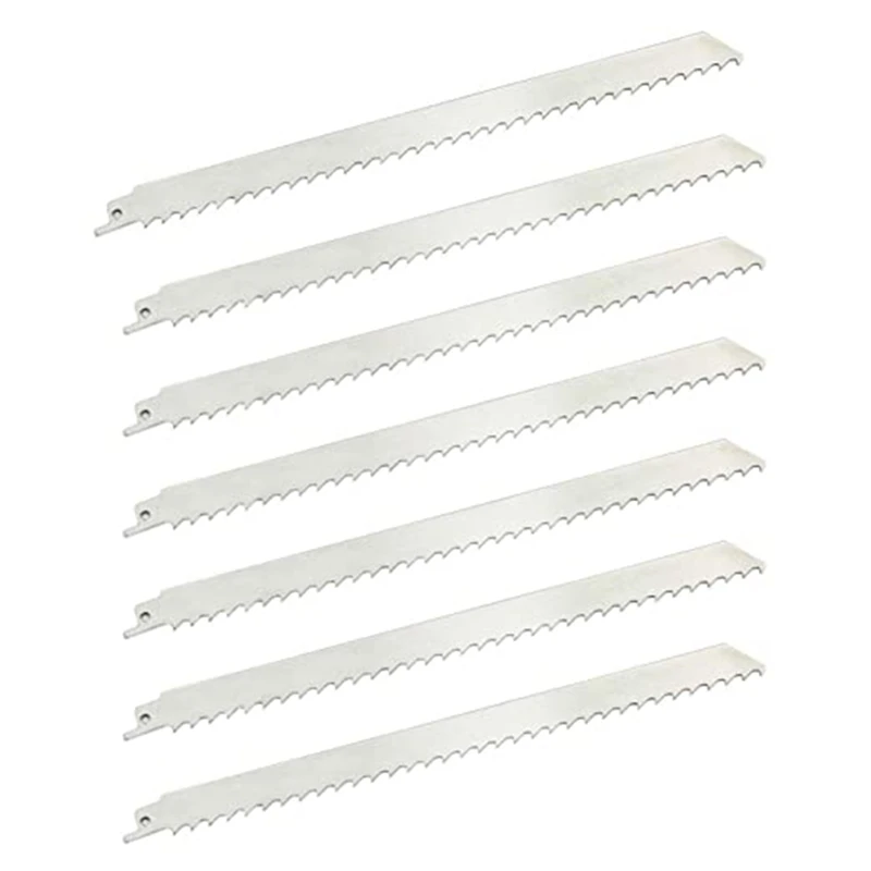 

Пила Неокрашенная с большими зубьями для заморозки мяса, 12 дюймов, 7 шт.