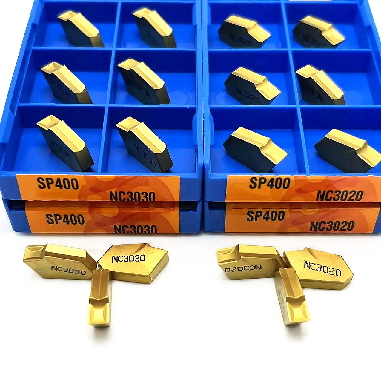 SP400 PC9030 NC3020 NC3030 твердосплавные шлицевые вставки, канавочный металлический инструмент, токарный станок с ЧПУ, канавочный режущий инструмент SP400 PC9030 NC3020