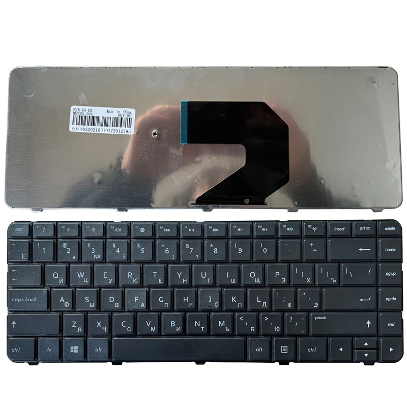 

Russian Keyboard for HP Pavilion G43 G4-1000 G6S G6T G6X G6-1000 Q43 CQ43 CQ43-100 CQ57 G57 430 RU SG-46740-XAA 697530-251