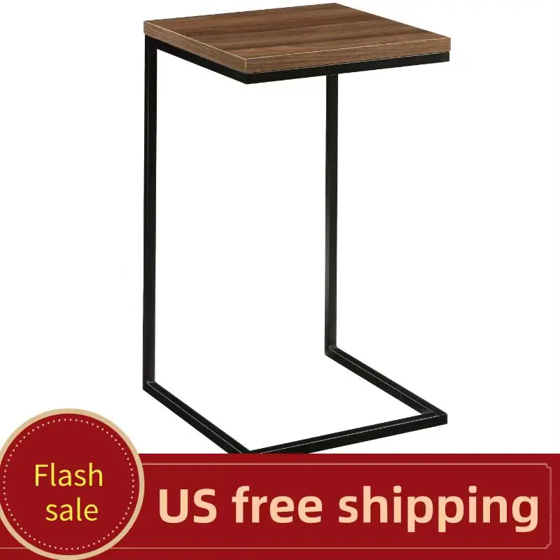 

Металлический столик C-образной формы, эспрессо/Фотообои для гостиной, чайный столик, мебель для гостиной, боковой столик