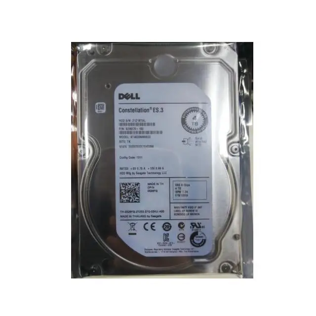 

Original Dell 4TB 4 TB SAS 3.5in 7.2K Hard Drive Disk HDD For Server