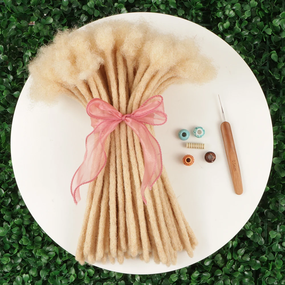 Недорогие волнистые афро курчавые волосы для наращивания человеческие дреды 100%