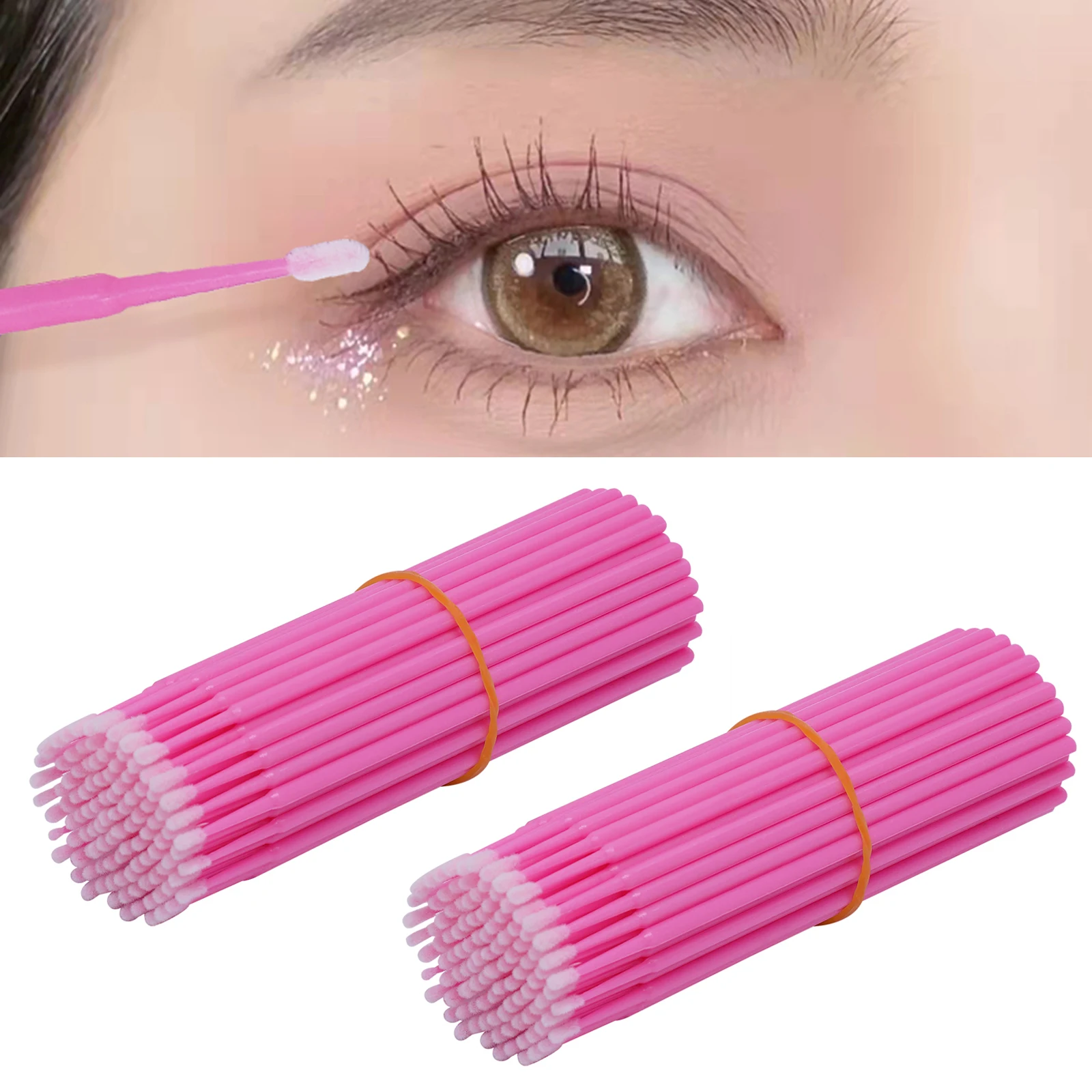 

Disposable Mascara Wands Brushes Applicator Lash Extension Lip Brush