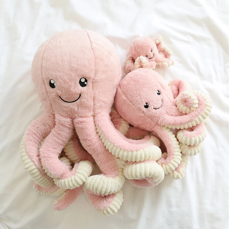 

Creative plush toy smiley octopus octopus doll children's doll doll gift