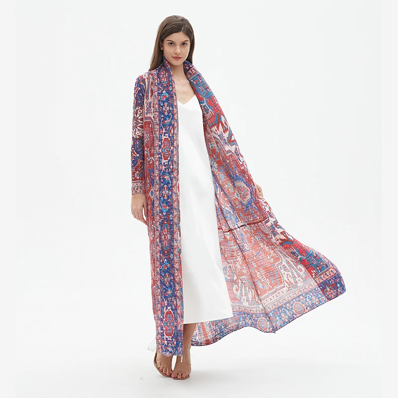 Женское Плиссированное пальто с длинным рукавом оригинальный дизайнерский