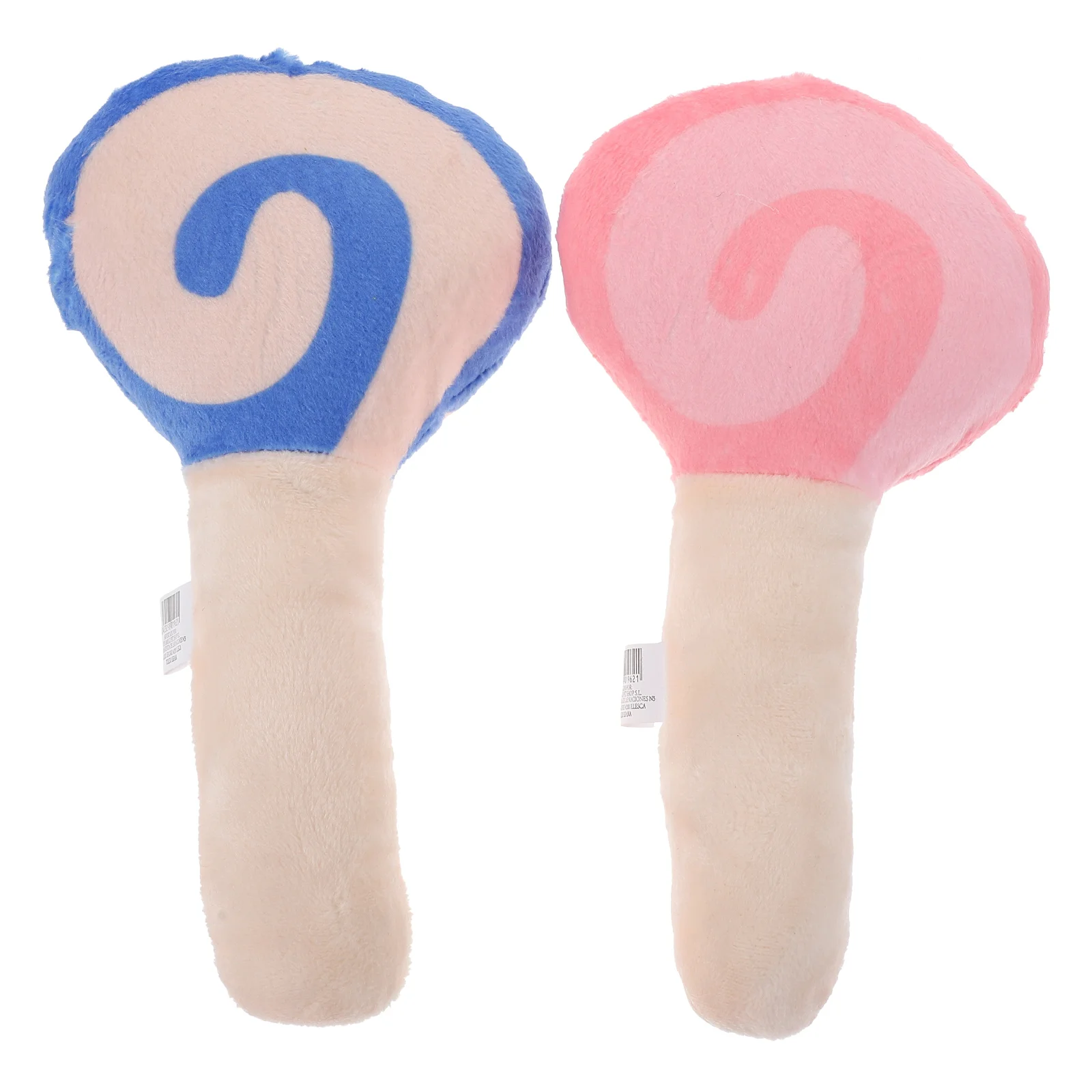 

2Pcs Exquisite Durable Dog Teeth Grinding Toys Vocalizing Playthings