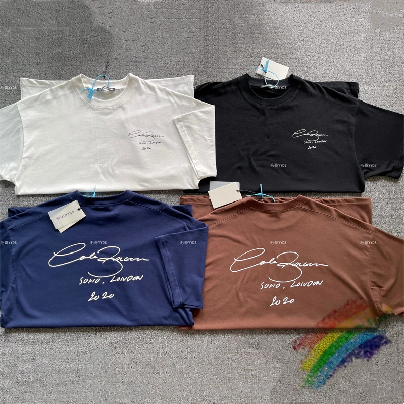 

Vintage Cole Buxton T-Shirt Men Women Oversized CB Tees Top Tees Short sleeved Streetwear T Shirt