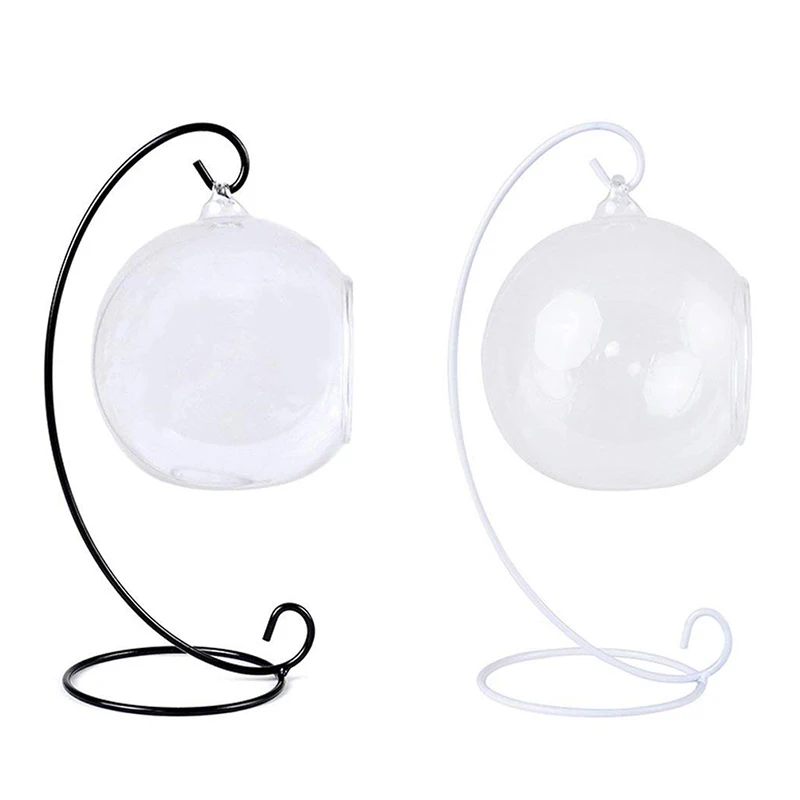 

(6 Pack) Ornament Display Stand,Iron Hanging Stand Rack Holder for Hanging Glass Globe Air Plant Terrarium, Witch Ball, Christma