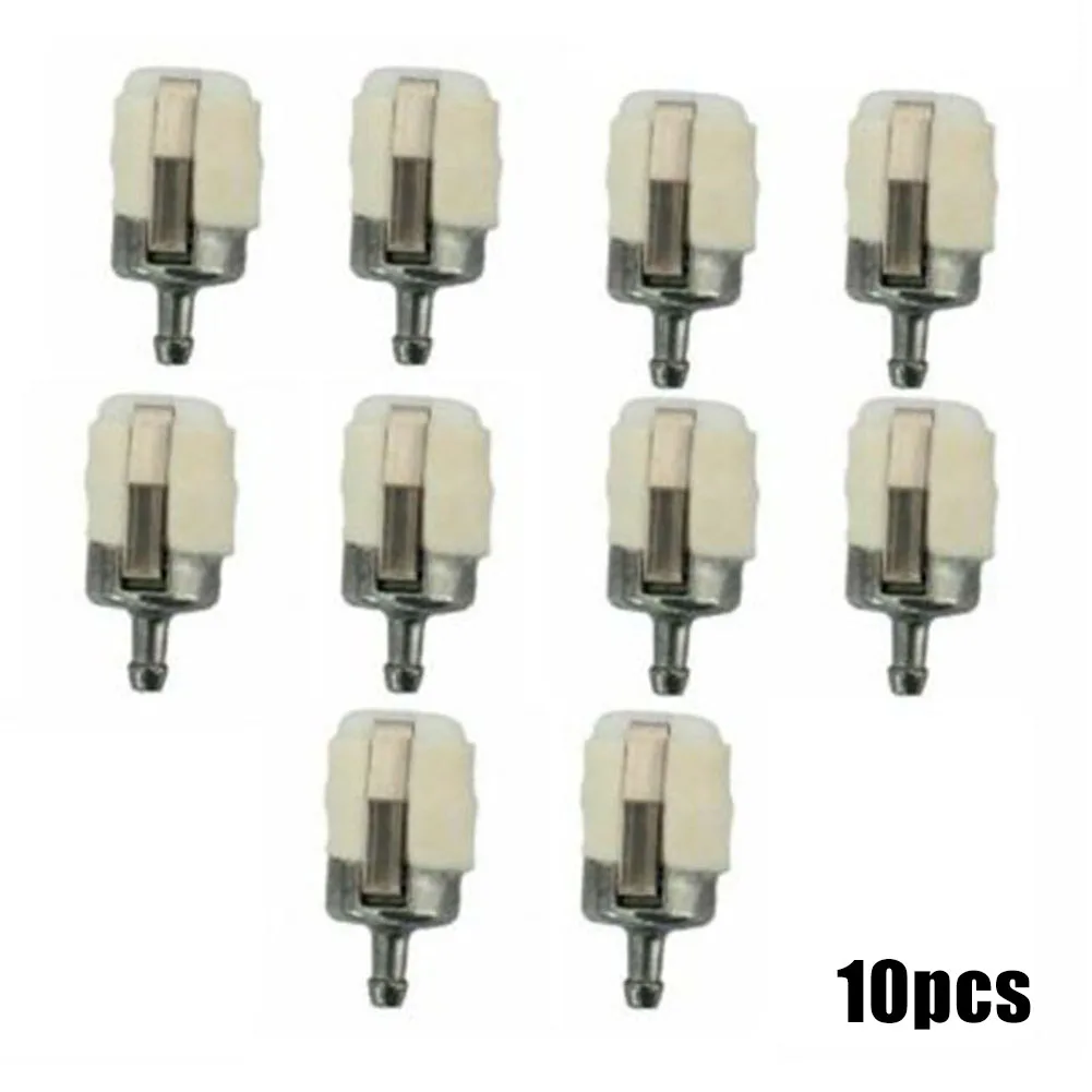 

10 Pcs Fuel Filters Kit For Husqvarna Fuel Gas Filter 506742601 503443201 350BT 150BT Replacement Fuel Filter Garden Power Tools