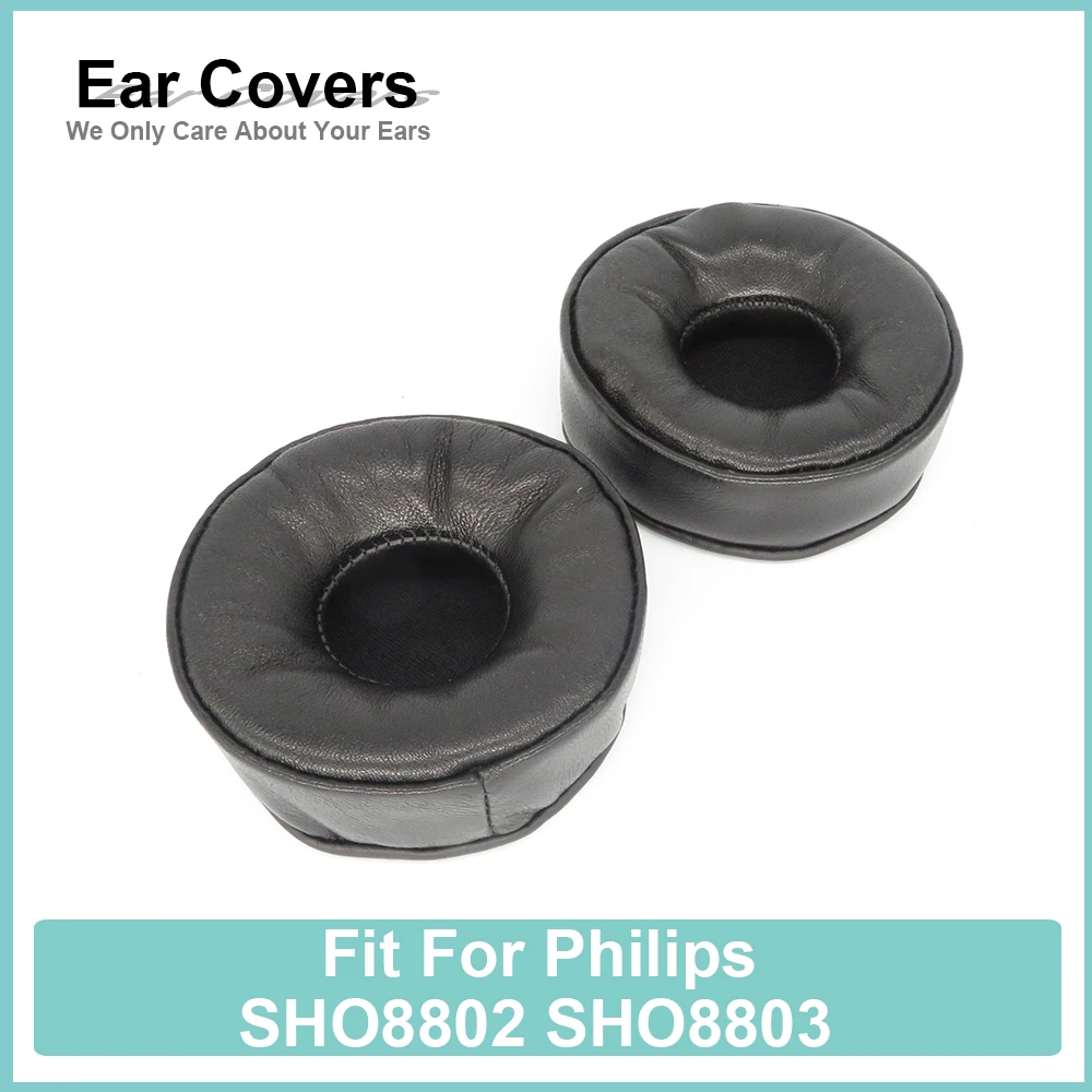 

SHO8802 SHO8803 Earpads For Philips Headphone Sheepskin Soft Comfortable Earcushions Pads Foam